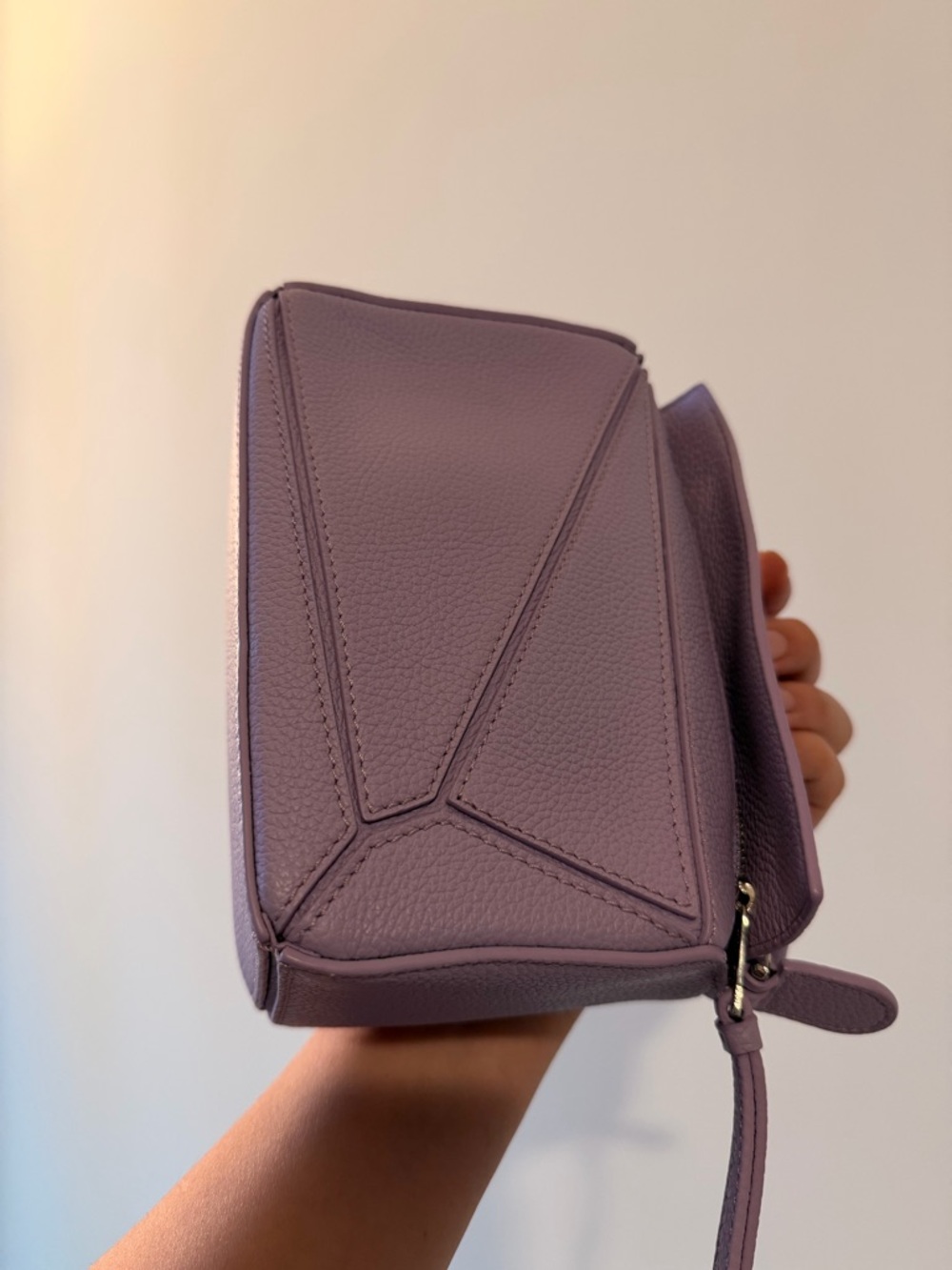 Loewe Puzzle Mini Crossbody Bag in Lilac - Picture 7 of 11